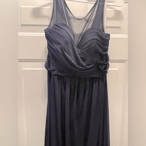 Bridesmaid dress from David’s Bridal